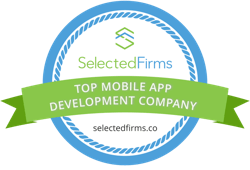 Top Mobile App Development Company Award by Selected Firms
