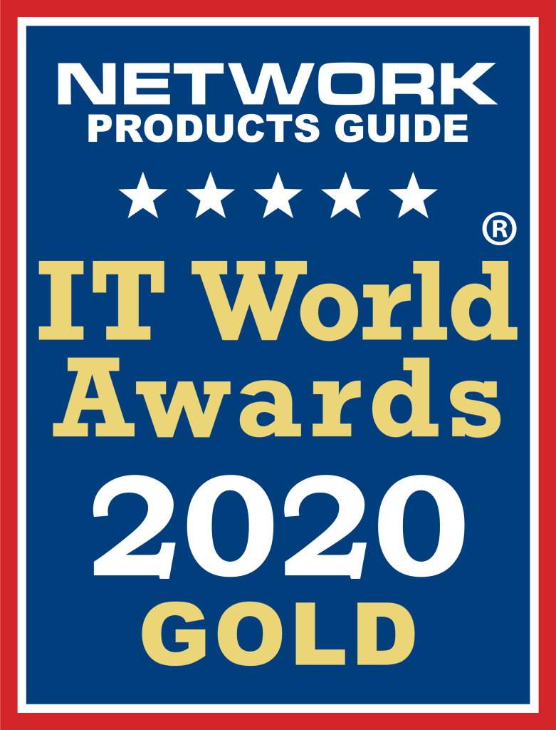 Gold Winner of the 15th Annual Network PG’s 2020 IT World Awards